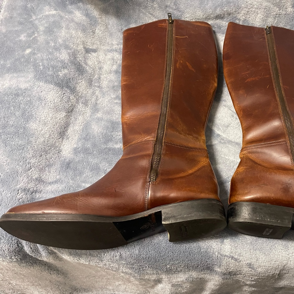 Cole Haan Clover Stretch Side-Buckle Riding Boots - Picture 4 of 11